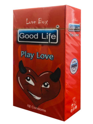 کاندوم گودلایف مدل PLAY LOVE کد GO01 بسته 12 عددی