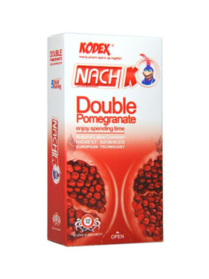 کاندوم ناچ کدکس مدل Double Pomegranate بسته 12 عددی
