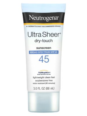 کرم ضد آفتاب نوتروژینا مدل Ultra Sheer 45 حجم 88 میلی لیتر