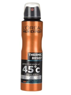 اسپری ضد تعریق مردانه لورآل سری Men Expert مدل Thermic Resist حجم 250 میلی لیتر