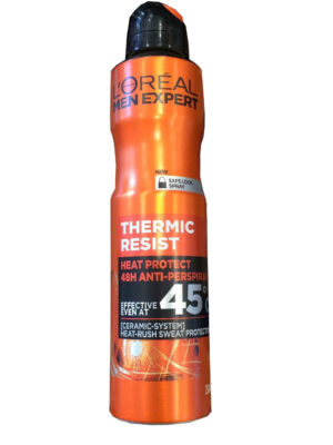 اسپری خوشبو کننده بدن مردانه لورآل مدل THERMIC RESIST NEW حجم 250 میلی لیتر