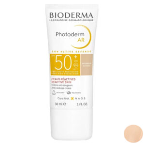 کرم ضد آفتاب رنگی بایودرما مدل Photoderm AR 50+ مناسب انوع پوست حجم 30 میلی لیتر